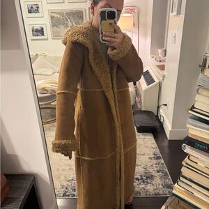 Tailor Vintage Brown Teddy Jacket